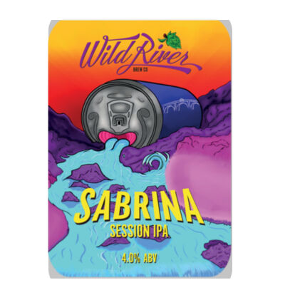 Sabrina Metal Sign Thumbnail