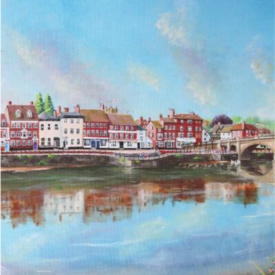Bewdley by the river scene  Thumbnail